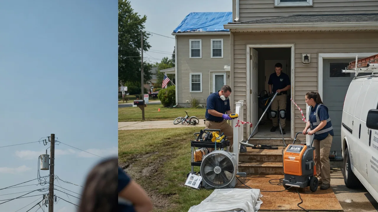 Water Damage Repair in Liberty, PA near me